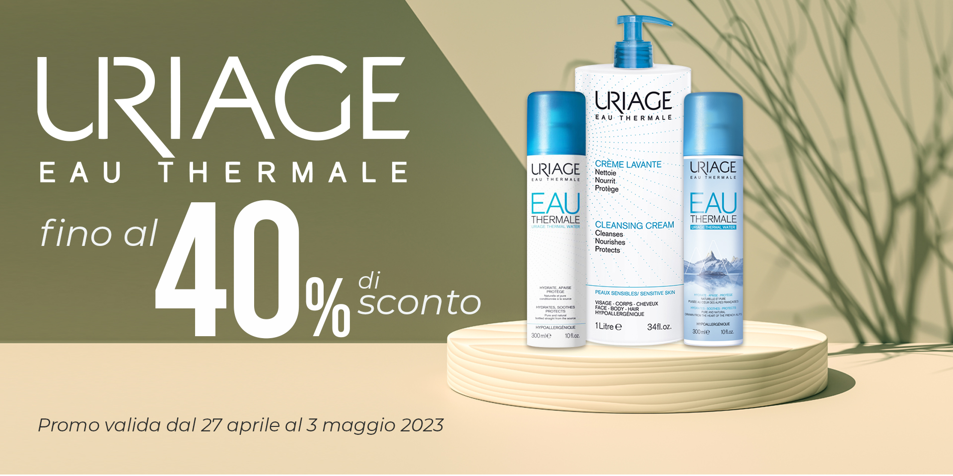 Le Terme a casa tua con Uriage